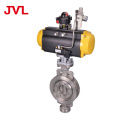 JVL Pneumatic Double Triple Eccentric Butterfly Valve